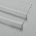 thumbnail image 4 of Purity Home 100% Cotton King Light Grey Percale Pillowcases, 400 Thread Count Breathable, Super Soft, Cool & Crisp 2-Piece Set, 4 of 8