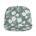 thumbnail image 2 of Haiem Flower Classic Snapback Cap Flat Bill Hat Baseball Cap Adjustable Size Cotton Dad Hat, 2 of 9