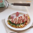 thumbnail image 4 of CHEFMADE 8-inch Non-Stick Crepe Pan with Bamboo Spreader & Silicone Handle, Compatible with Gas/Induction/Electric (Champagne Gold), 4 of 10
