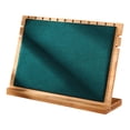 thumbnail image 3 of Exhibidor de collares, Exhibidor de joyería desmontable, Soporte independiente para collares Verde, 3 of 9