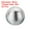 Silver, variant on Uxcell M4 Thread Ball Lamp Finials Cap Knob Lamp Decoration Screw Caps for Lamp Harp Holder's Top White 20 Pack
