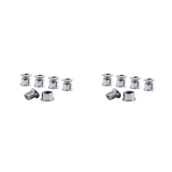Soidarity 5 piezas de pernos de vástago de bicicleta, juego profesional de pernos y tuercas multicolores, máquina de bielas, tornillos, equipo C 2Conjunto