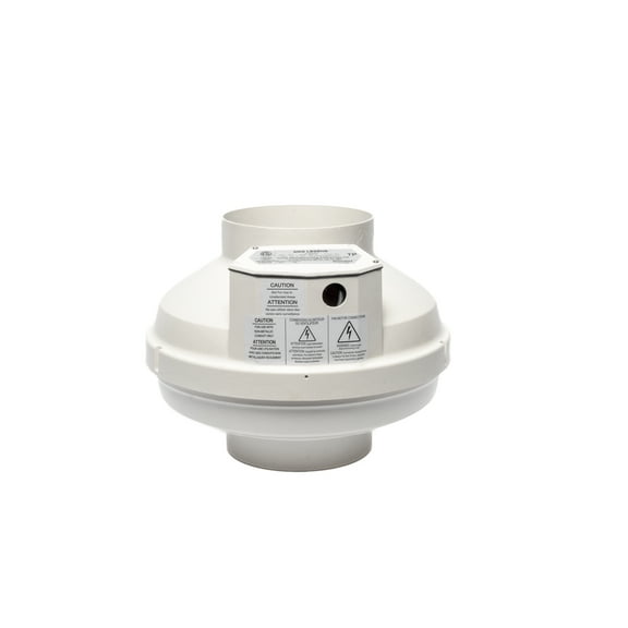 Festa Radon AMG Legend Radon Fan - Quiet and Energy Efficient 345 CFM Radon Mitigation System Inline Fan - 6"