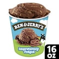thumbnail image 2 of Ben & Jerry's Impretzively Fudged Chocolate Ice Cream Pint, 16 fl oz, 2 of 9