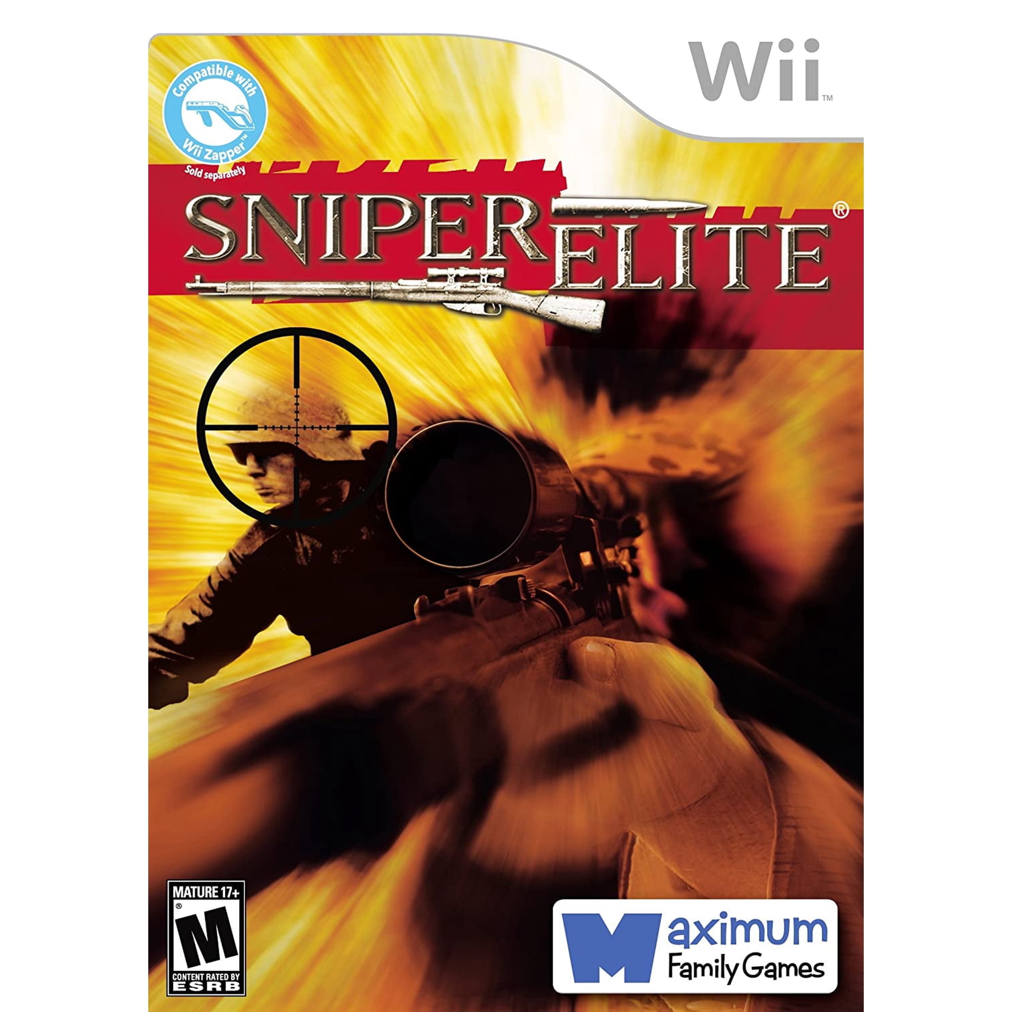 Maximum Family Games Sniper Elite - Nintendo Wii