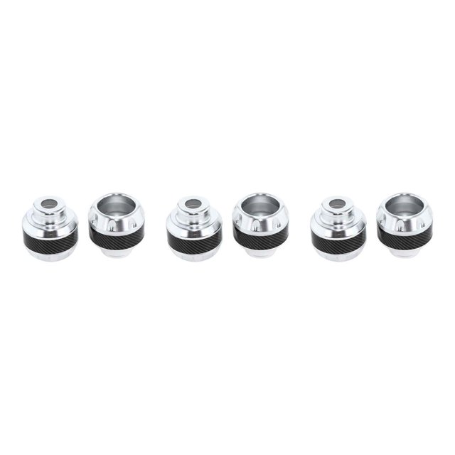 Copas De Horquilla Delantera Kenally Aluminio Plata 3piezas