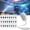 3 Projection Film#1, variant on 2027 HD Smart Dynamic 5D Holographic Star Projector, 360° Adjustable Ocean Projector for Bedroom Ceiling, Plug and Play Galaxy Night Light Ambient Lamp Room Decor Gift for Adults Home Theater