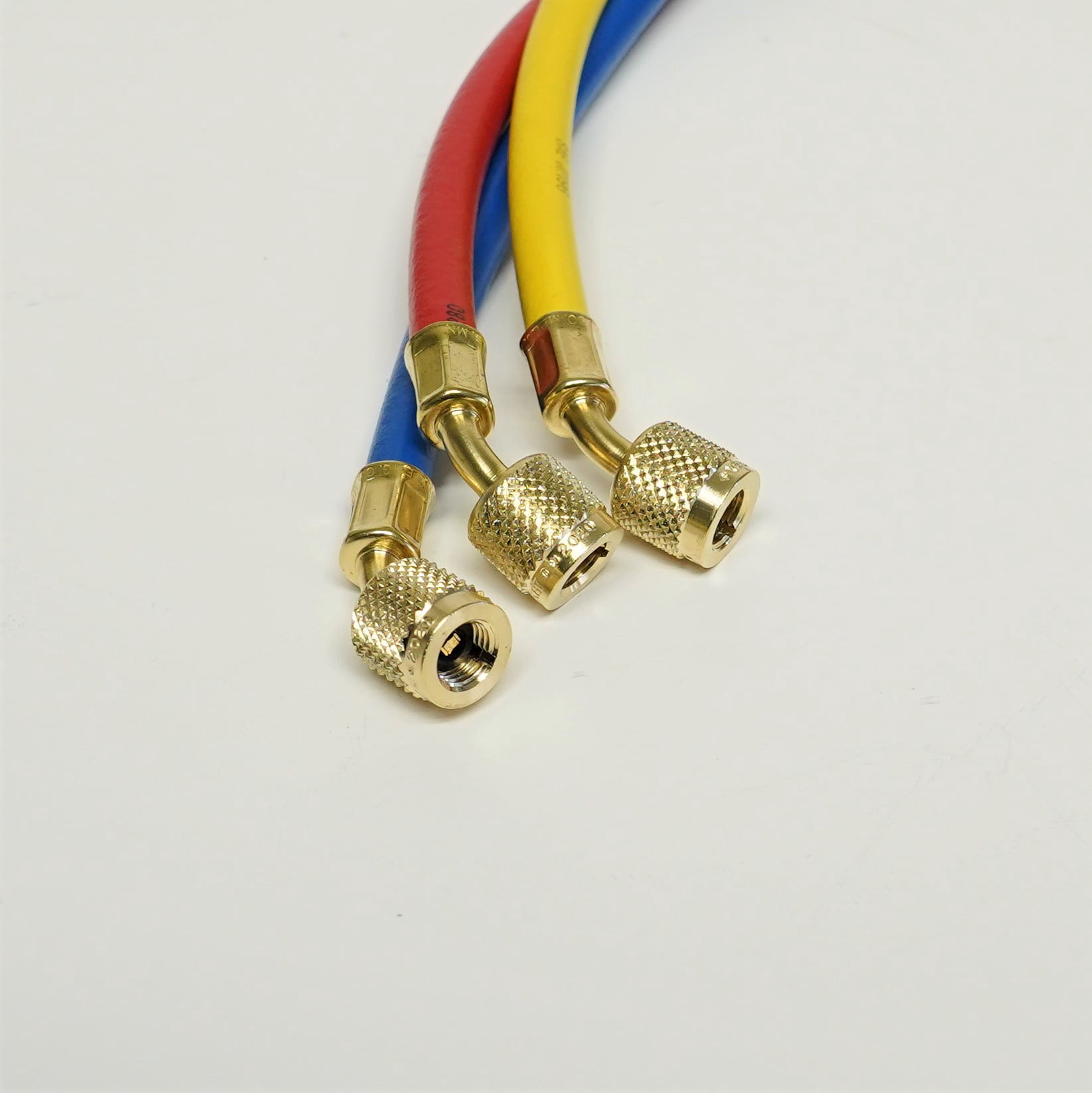 Yellow Jacket 49965 Titan 4-Valve Test & Charging Manifold, F/C, R/B Gauge, Bar/Psi, R-410A -F