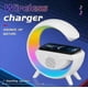thumbnail image 3 of Bluetooth Speaker Big G Wireless Charging Colorful Bedside Atmosphere Light Bluetooth Audio, 3 of 5