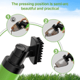 thumbnail image 2 of Golf Club Cleaner Brush, Golf Club Brush with Retaining Clasp, Press-On Pump Bottle Holds 5oZ of Water, Golf Accessories for Men Easy to Carry and Clean, 2 of 6