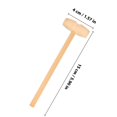 thumbnail image 2 of OULII 12pcs Mini Mallet Set for Safe Hammering Promotes Hand Eye Coordination and Fun Educational Gift for Boys, 2 of 8