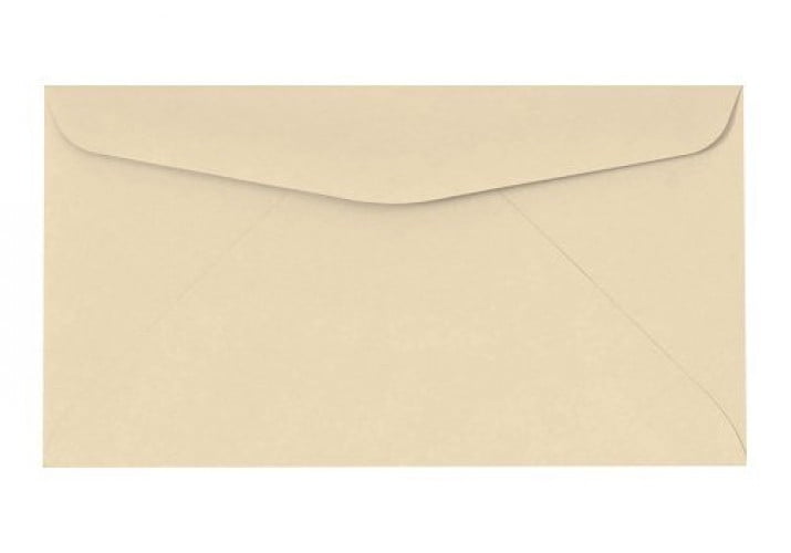 Tan #6 3/4 Reply Business Envelopes 50 Per Pack 