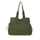 thumbnail image 2 of Bolsa De Nailon Bolso de mano verde para mujer con múltiples bolsillos y cordón para viajes, gimnasio y oficina (1 unidad) JASKFLY, 2 of 9