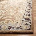 thumbnail image 4 of SAFAVIEH Anatolia Stephanie Traditional Wool Area Rug, Brown/Plum, 4' x 6', 4 of 5