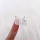 thumbnail image 4 of 10 mini pinzas para el pelo de mariposa transparentes para niñas, de resina, 1,8 x 1,8 cm, accesorios multifuncionales y prácticos para crear peinados bonitos y encantadores., 4 of 5
