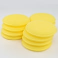thumbnail image 4 of ziyahi 12pcs Waxing Sponge Simple Small Rounded Foams Dual-sided Efficient Professional Wax Applicator Patch Polish Car Cleaning Buffers Detailing Accessories, 4 of 9