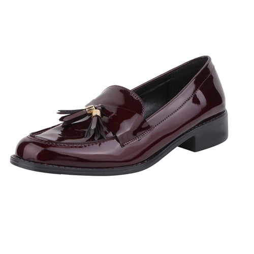 902 58 Zapato Mocasin Vino Mujer Cklass 902 58 Walmart en linea