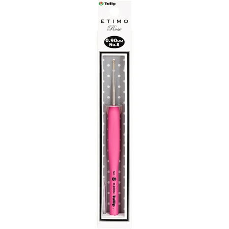 UPC: 0846550015015 | Tulip Etimo Rose Steel Crochet HookSize 8/.9mm