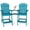 Gray, variant on EastVita Outdoor Adirondack Barstools Set of 2 with Connecting Tray, Tall Balcony, Deck, Backyard Patio Bar Chairs