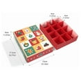 thumbnail image 3 of 5 Pcs Christmas Advent Calendar Box Decoration, Refillable 12 Days Christmas Advent Countdown Box, Christmas DIY Candy Box For Homemade Holiday Gifts（Empty Boxes）, 3 of 5