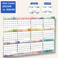 Ajauxi 20252026 DoubleSided Erasable Wall Calendar, January 2025