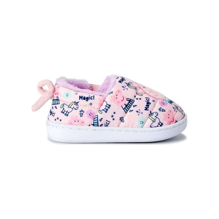 Peppa Pig Toddler Girl's Print Slippers
