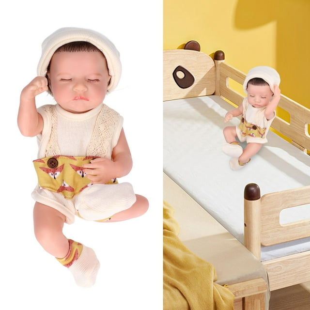 Muñeca de Silicona de 12 Pulgadas, Bebé Realista, lavable, impermeable, cuerpo Suave para Niños Pequeños y Juguetes para Niños