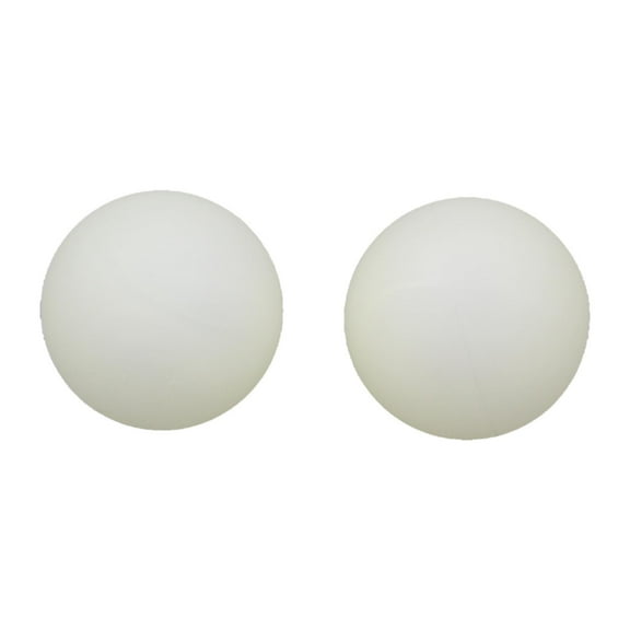 Luwecf 2 Pieces Hockey Balls 65mm Glow in The Dark for Street Sports Indoor Outdoor