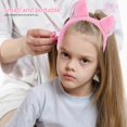 thumbnail image 4 of Cat Animal Costume Accessory Cat Ear Headband for Decor 1Set Pink Soft Fabric, 4 of 4