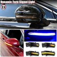 thumbnail image 3 of For Mondeo MK5 2014-2019 Car LED Dynamic Side Rearview Mirror Light Turn Signal Light Blue Blinker Indicator, 3 of 5