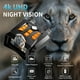 thumbnail image 4 of Binoculares de Visión con Zoom Digital de 16 Aumentos para Exteriores, Videocámara HD 4K, Cámara de Visión Infrarroja Digital Telescópica para ., 4 of 5