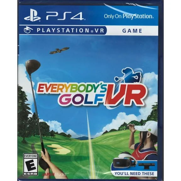 Everybody''s Golf VR (PlayStation VR) PS4 (Brand New Factory Sealed )