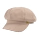 thumbnail image 1 of Sombrero de mujer con circunferencia de 56-58 cm, gorro octogonal, gorro retro, boina informal con lengua de pato y visera, gorro protector solar, 1 of 5