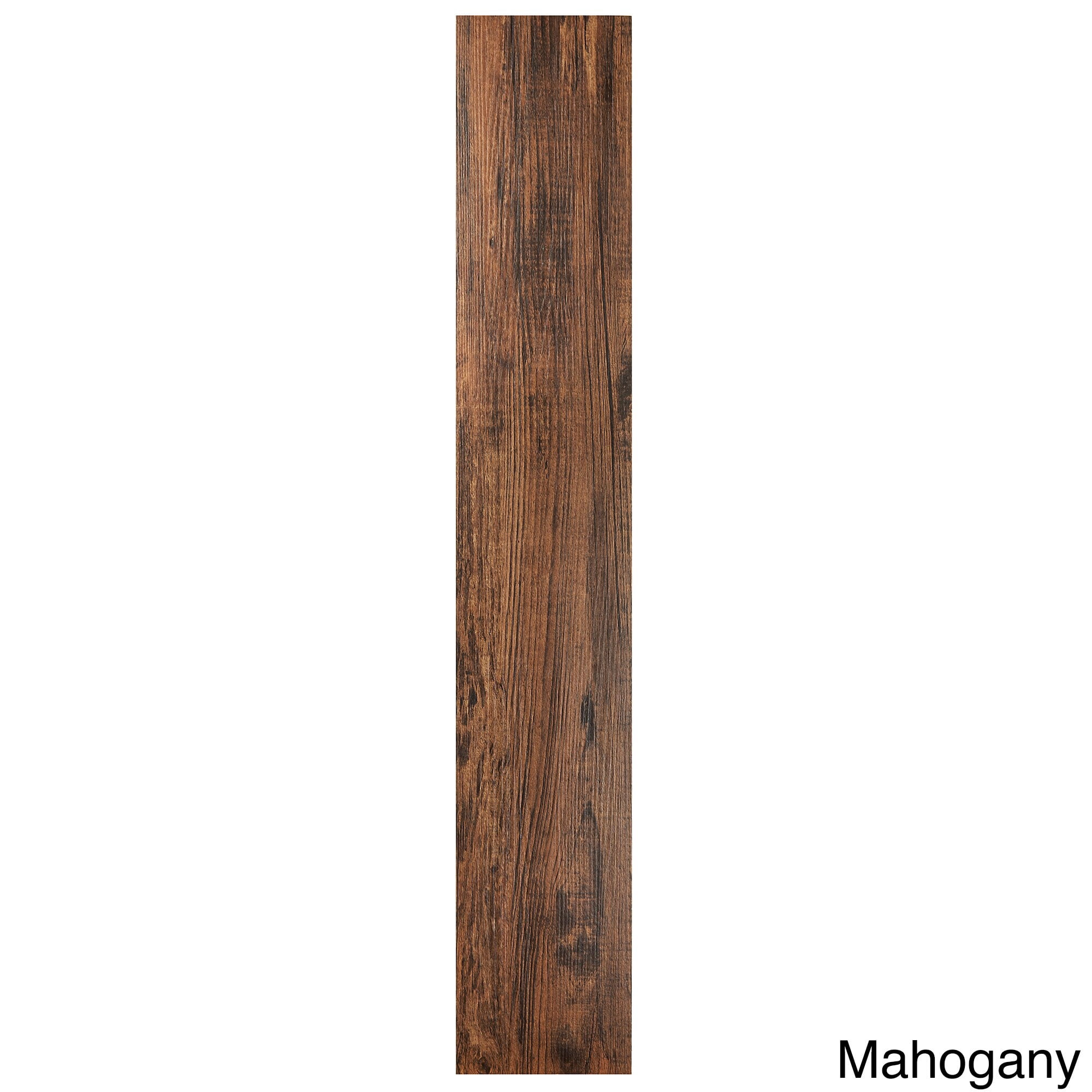 Achim Tivoli II Self Adhesive Vinyl Floor Planks - 10 Planks/15 Sq. ft., 6 x 36, Mahogany