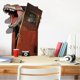 thumbnail image 3 of 3D Large Dinosaur Wall Decals Creative Broken Door Wall Stickers, Children Kids Baby Home Room Nursery DIY Decorative Adhesive Art Wall Mural, 3 of 4