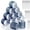 Navy Blue, variant on Jumbo Hair Curlers Rollers, 12Pcs Hair Roller Curlers Self Grip Holding Rollers with12 Stainless Steel Duckbill Clips for Long Hair Volume (Purple)