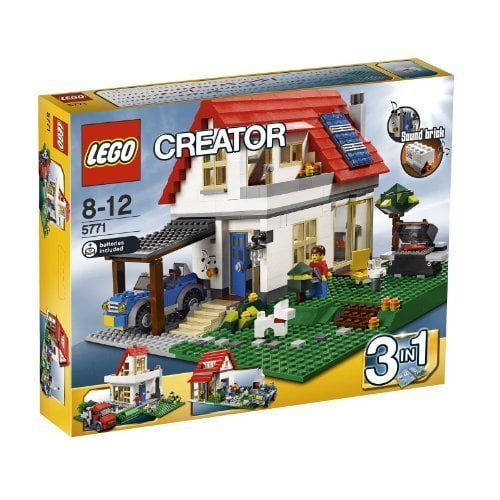 nordøst Bare gør Envision LEGO Creator Limited Edition Set #5771 Hillside House - Walmart.com