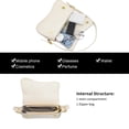 thumbnail image 4 of Bolso de hombro Gumhay Clutch, bolso de mano de piel sintética, 4 of 6