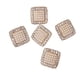 thumbnail image 1 of 10 Uds. Botones de vástago de perla de rhinestone de cristal adorno para costura DIY BLESIY botones de diamantes de imitación, 1 of 7
