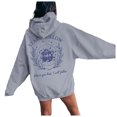 thumbnail image 4 of WILLBEST Sudadera con Capucha para Mujer, Ligera, Estilo Pullover, con Estampado Otoñal E Invernal X-Grande, 4 of 5