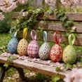 thumbnail image 6 of RKSTN 8Pcs Plastic Easter Decorations Eggs Hanging Ornaments Colorful for Easter Tree Basket Decor Party Favors Supplies Home, 6 of 9