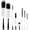 Black, variant on 8 Pack Bottle Cleaning Brush Set - Long Handle Bottle Cleaner for Washing Narrow Wine/Beer Bottles, HydroFlask Tumbler, Thermos, Sports Water Bottles, Kettle/Lid Brush, Straw Brush, Black