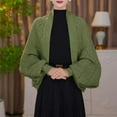 thumbnail image 2 of Fashion Hollow out Knitted Shawl Coat, Women's Knitted Slouchy Wrap Cardigan Shawl Coat, Lightweight Slouchy Knit Cover-Up,Lightweight Women's Knitted Cardigan, 2 of 9