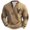 Khaki, variant on Sweatshirt for Men Fall Winter Hoodless Pullover Long Sleeve Casual Crewneck Top Soft Warm Knit Tops