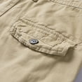thumbnail image 5 of cllios Cargo Shorts for Men Casual Comfortable Work Shorts Gym Athletic Shorts with Multi Pockets Fathers Day Gift Ideas Khaki,34, 5 of 6