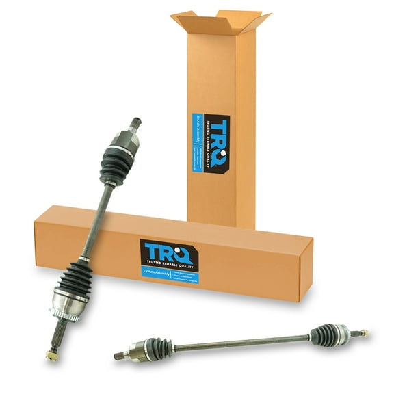 TRQ New Front CV Axle Shaft Assembly LH RH Pair 2pc for Sonata 2.4L Auto CSA85254 Fits select: 2011-2014 HYUNDAI SONATA GLS