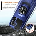 thumbnail image 5 of Nagebee For Blu View 5 (B160V) Phone Case Built-In Kickstand Screen Protector Magnetic Car Mount Ring Holder Case Cover, 5 of 6