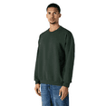 thumbnail image 5 of Gildan Men's Heavy Blend Crewneck Sweatshirt, Forest Warm Crewneck Top, 3-Pack Long Sleeve, S, 5 of 5