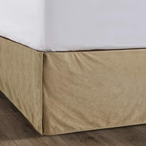 Hiend Accents Unisex Queen Velvet Bedskirt - FB6300BS-QN-TN One Size
