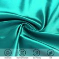 thumbnail image 3 of Unique Bargains Smooth Satin Body Pillow Cover Case, 20" x 54" Teal, 3 of 8
